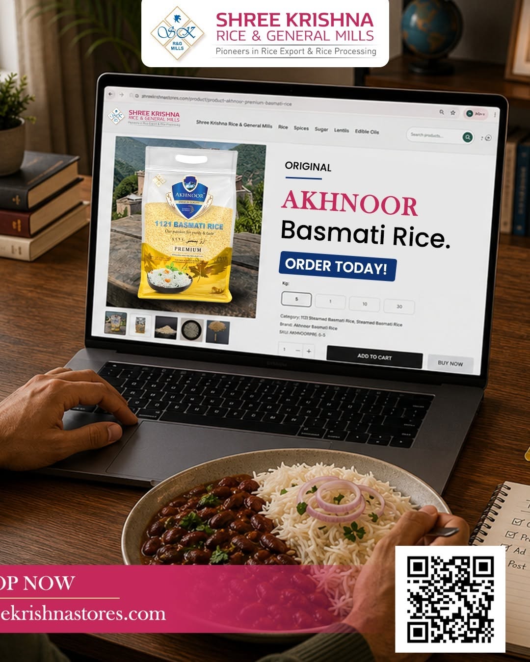 Why is Shree Krishna Rice & General Mills Known for Providing Premium Quality Rice?